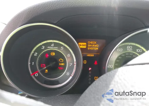 2011 Acura Mdx Technology Package z USA, uszkodzony, nr VIN 2HNYD2H67BH544760